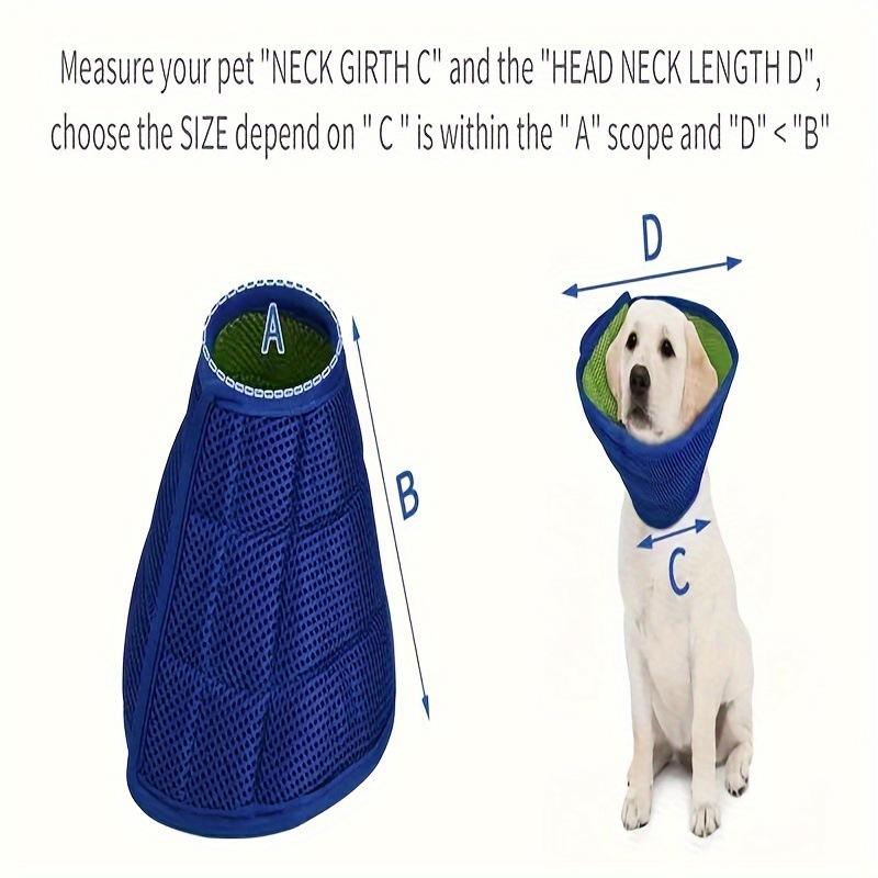 Soft Clear Pet Recovery Cone |   Anti-Lick Elizabethan Collar |   Cats & Dogs