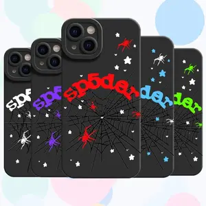 Stylish TPU Black Phone Case for iPhone 11 12 13 14 15 16 17 Pro Max Air & Samsung S21 S22 S23 S 24 S25 S26 Ultra Plus FE, Soft Full Coverage Anti-Drop Protective Cover, Creative Gift, Accessories, Cellphone