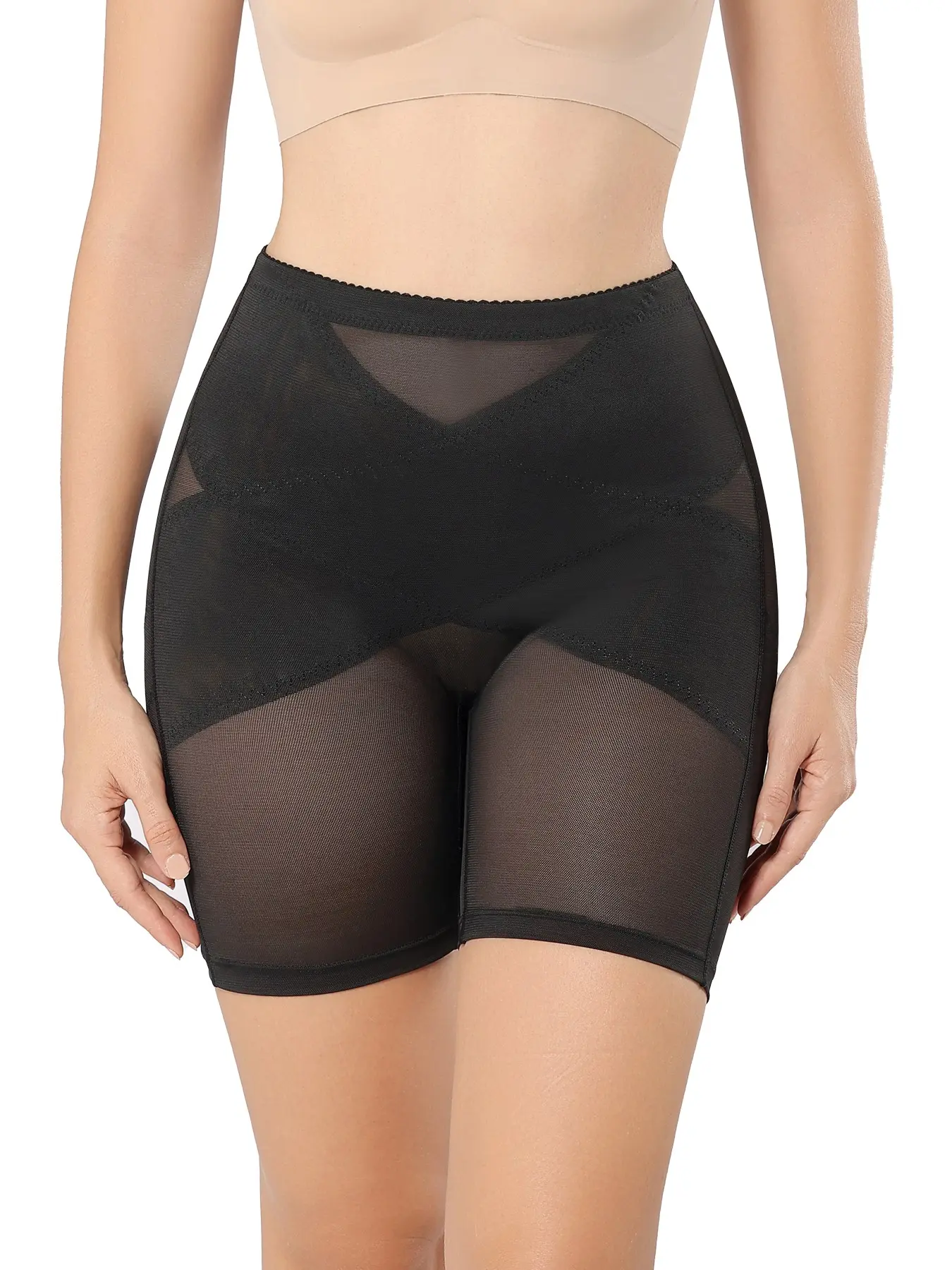 Shapewear Tummy Control Shorts for Women High Waisted Body Shaper Thigh Slimming Underwear Girdle