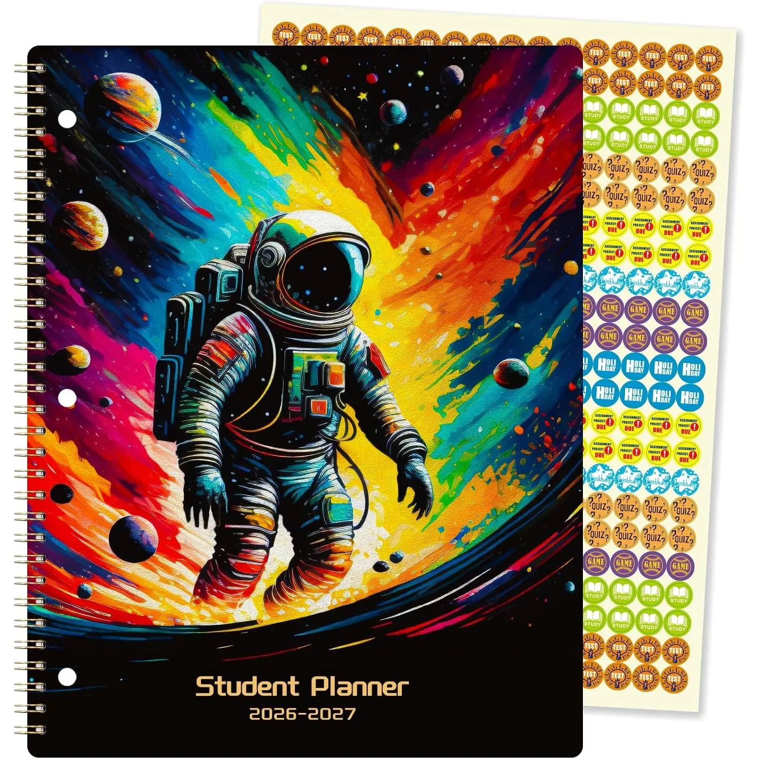 Student Planner 2026-2027 - School Planner 2026-2027 July 2026 - June 2027, Student Planners Academic Year, 8.5" x 11", Monthly and Weekly School Planners