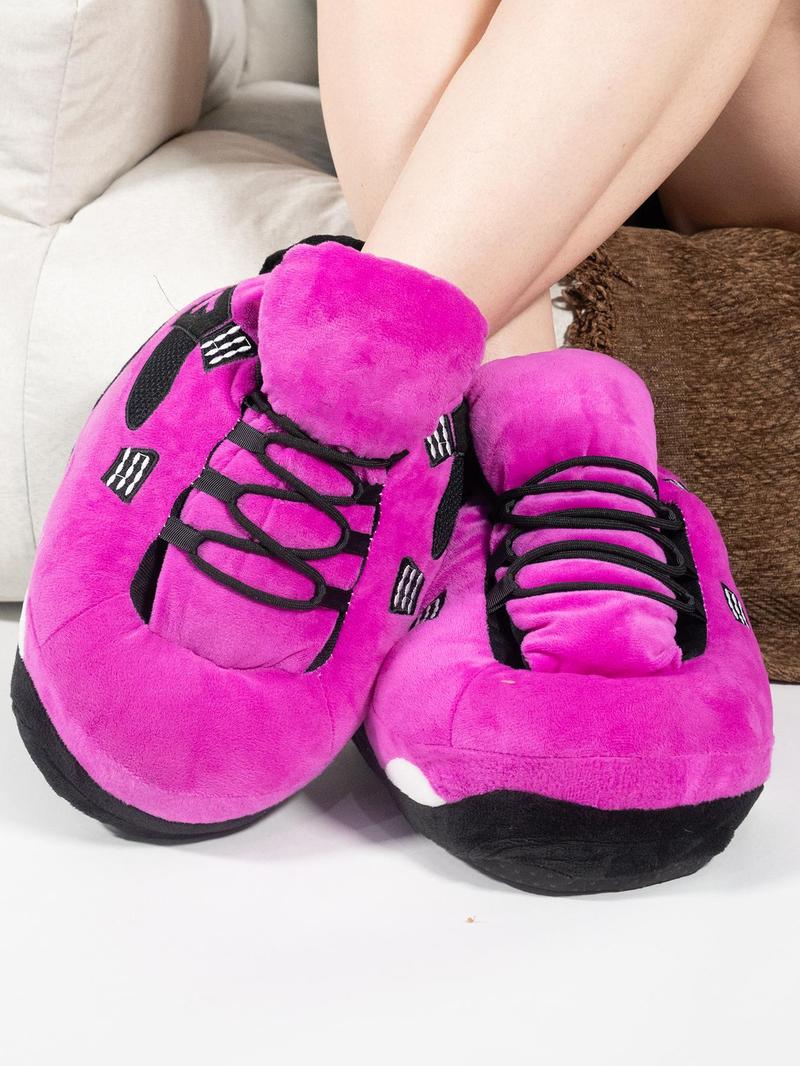 Warm Sneaker Slippers, men Fashionable Home Shoes Soft Comfortable House Slipper One Size Footwear Girl