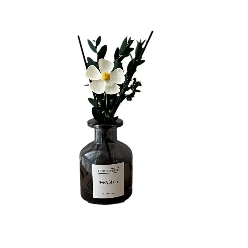 Long-Lasting Pure Essential Oil Diffuser, Decorative Dried Flower Arrangement, Ideal for Living Room Bedroom Bathroom, Eliminates Odors