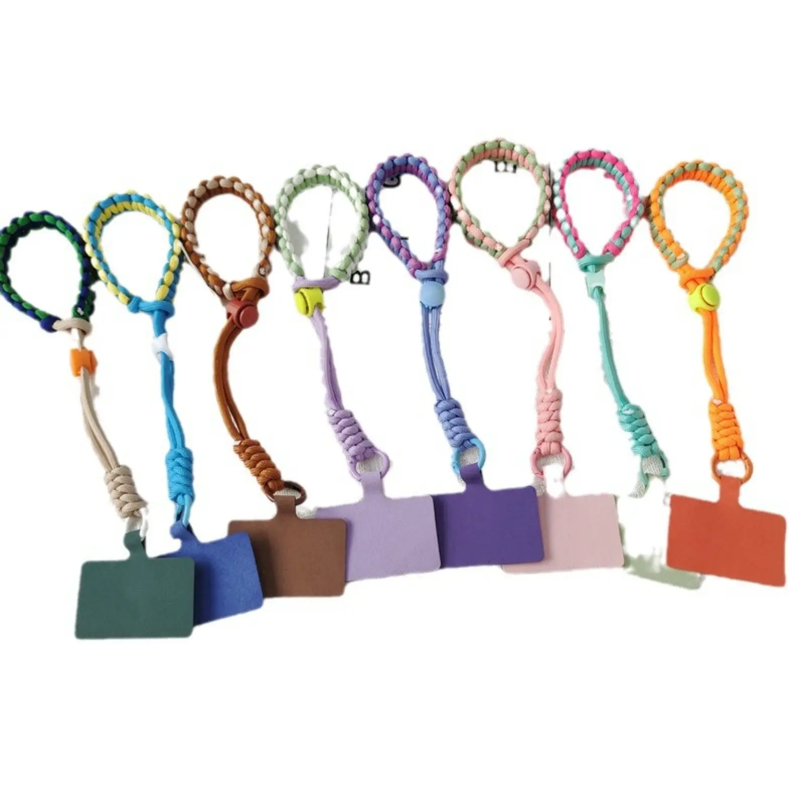 Braided Paracord Wrist Lanyard for Women, Cute Handmade Design with Adjustable Clip-on Tether Tab for Smartphones and Outdoors, Style 1 Adjustable Braided Lanyard + Clip, Cellphone, Mobile, Accessories, Lanyard Strap