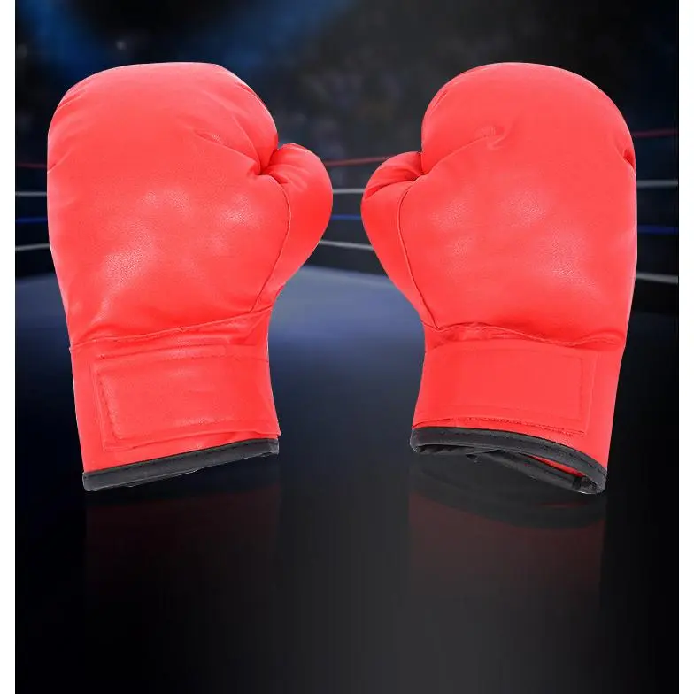 Outdoor Half-Finger Boxing Gloves for Child/Adult, Knuckle Padded, Breathable Liner, Combat Sports Sparring & Heavy Bag Training Gear, Sparring Bags