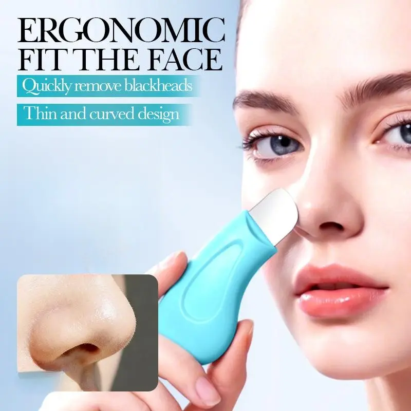 Blackhead Removal Kit | Ergonomic Spatula & Salicylic Acid Extraction Liquid Deep Clean Pores