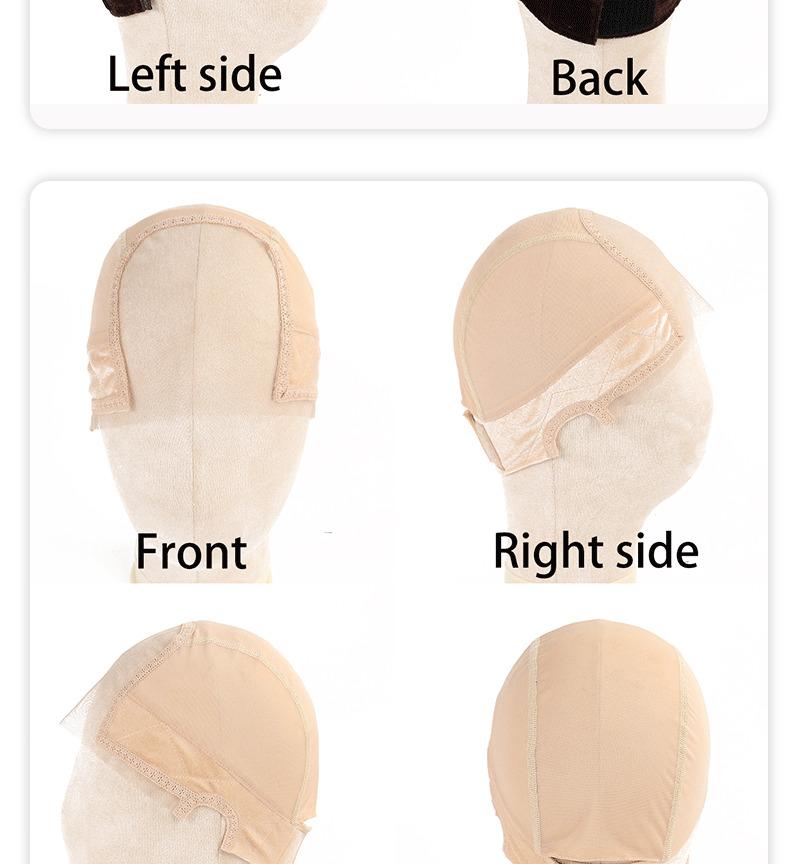 Adjustable Grip Band Wig Cap U-shaped 4*5 velvet silicone lace wig cap, popular dome mesh cap wig net cap