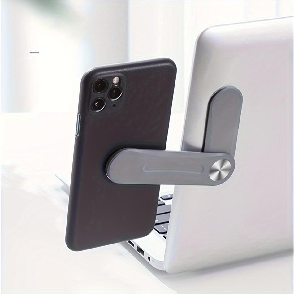Notebook Computer Expansion Bracket - 1pc Laptop Screen Support Holder - Dual Monitor Display Clip Plastic Sticky Magnetic