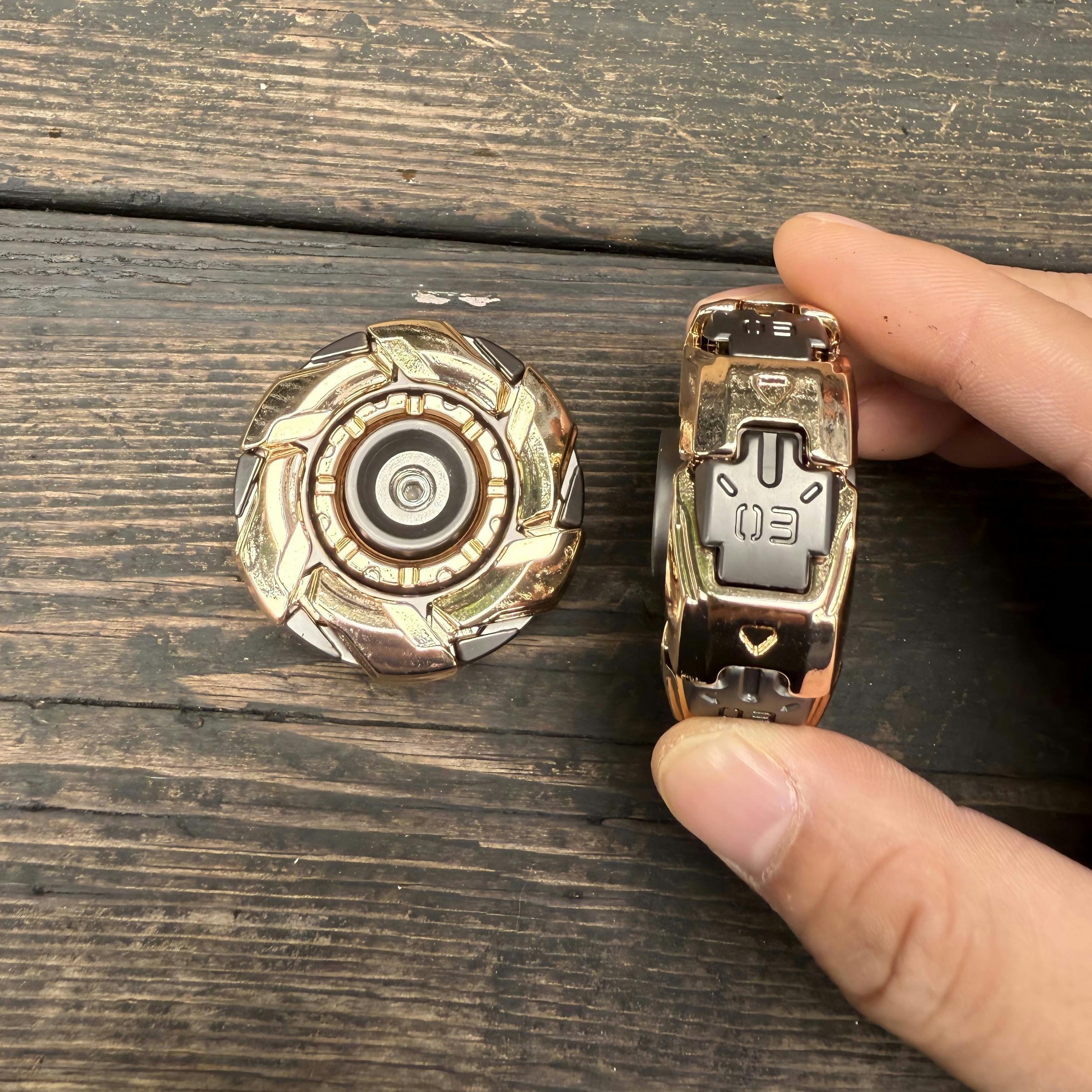 Metal Fidget Spinner Toy, 1 Count Stress Relief Toy for Adults, Magnetic Fidget Spinner Toy, Finger Spinning Top, Fidget Gadget, Fun Gift for Men #GLOBAL PICKS