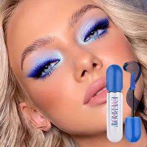 Single Blue Mascara |   Intense Curl, Length, And Volume |   Long-Lasting, Waterproof, And Smudge-Proof |   Creates Bold Blue Curled Lashes |   Perfect for Festival And Party Makeup