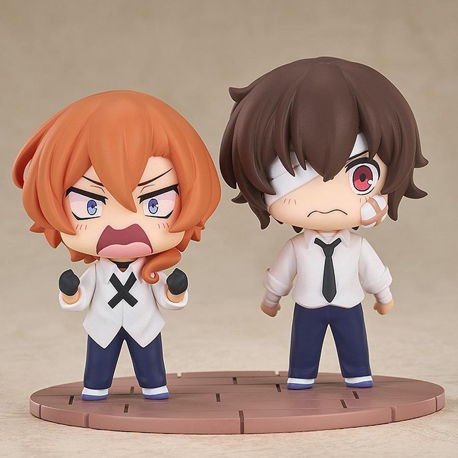 7cm Bungou Stray Dogs Anime Figure Kawaii Dazai Osamu Action Figure Cute Nakahara Chuuya Figurine PVC Collection Model Doll Toys