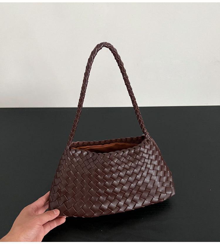 MLS6253 Hand-woven Underarm Bags for Women 2025 New Retro Portable Shoulder Bags Big and Small Bags