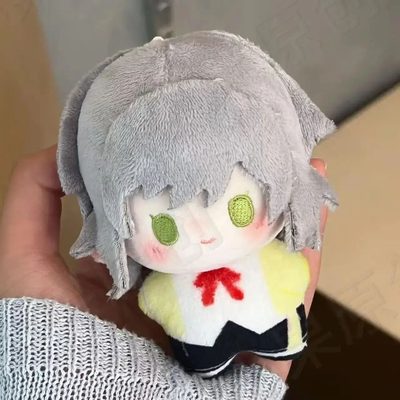 10CM Project Sekai Hinomori Shiho Stuffed Plush Toys Soft Body Figurine Statue Model Collection Room Decoration Desk Toys Gifts