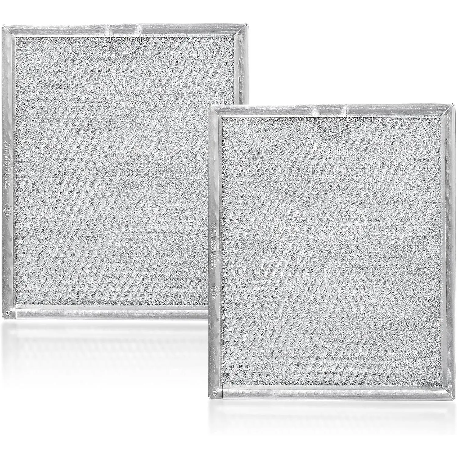 Microwave Filter 9" X 7 3/4" WB6X486 WB06X0486 fit for GE Microwave Aluminum Grease Mesh Filter Replace WB06X10125 5304408977 JVM1331BW02 JVM1331WW03