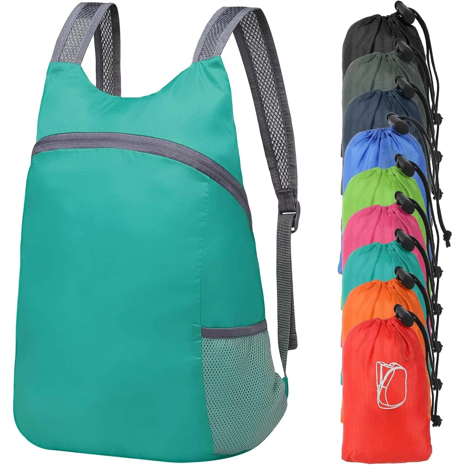 20L Ultra Hiking-Daypack Lightweight Foldable Travel Packable Backpack for Camping Cycling Outdoor,Lake Blue