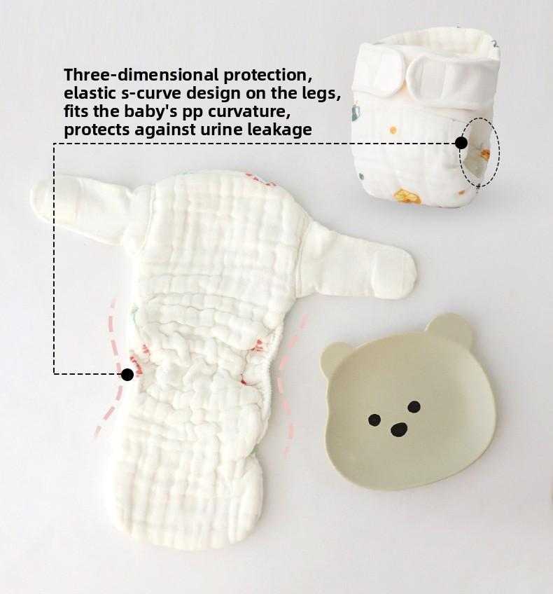 Must-Have Washable Cloth Diapers!Gentle Gauze for Baby’s Sensitive Skin ✨