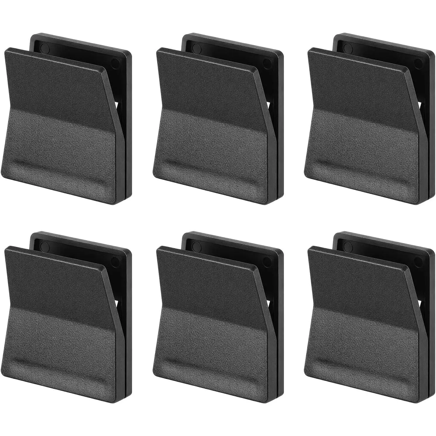 6 count Large Self Adhesive Clips for , No Drilling Tapestry Hanger Plastic Large Wall Clips Towel Holder Adjustable Spring Flag Hanger for Photos Posters Bathroom Kitchen  Office Hotel