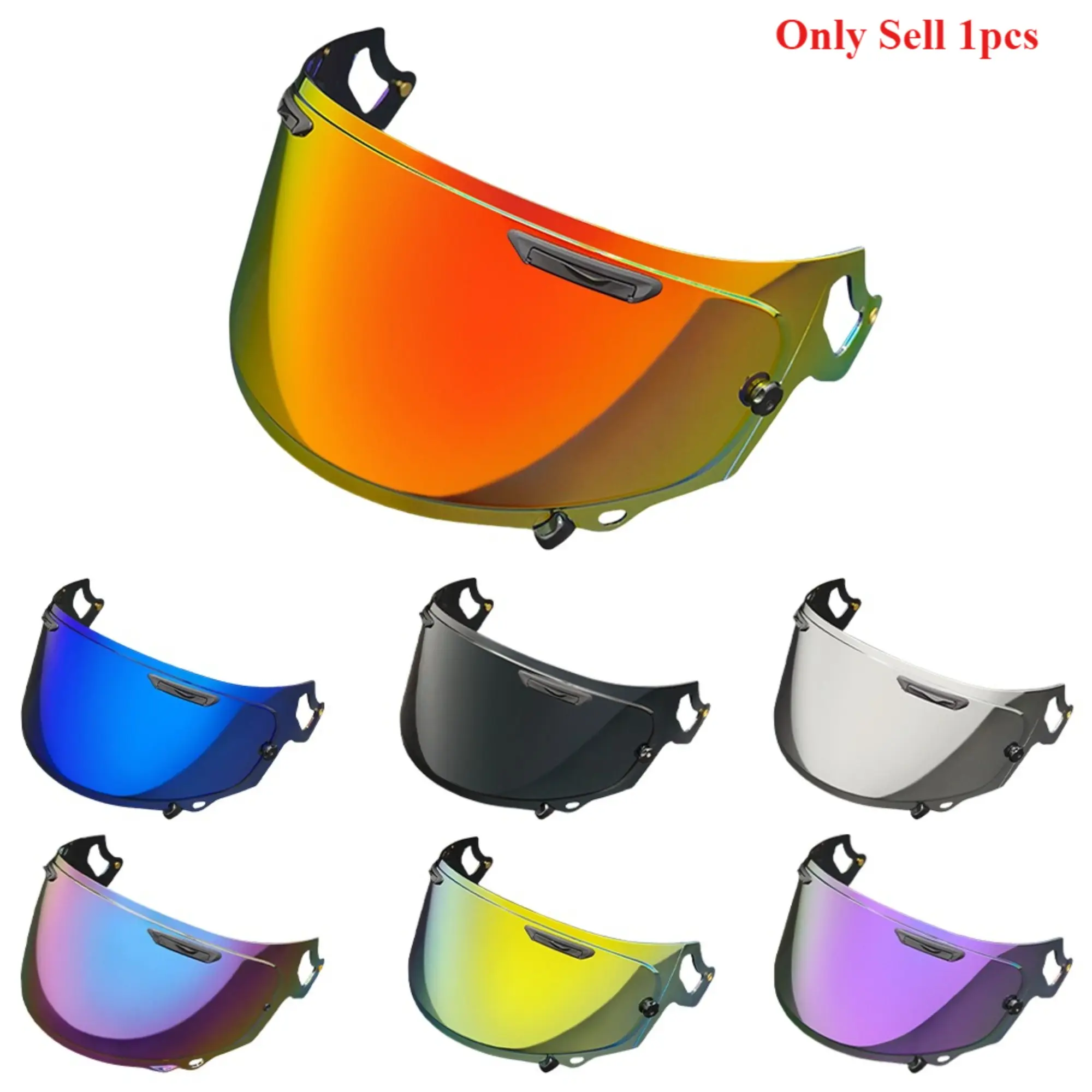RX7X Shield for ARAI VAS-V RX7X NEO,XD,Regent-X,VAS-V,Corsair-X,Quantum-X,Signet-X,Dt-X,Defiant-X,Astro-GX Helmet Visor Uv-protected Faceshield Uv Rays Motorcycle Helmet Accessories Safety
