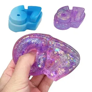 1pc Squishy Maltose Fidget Toy Six Seven Cute Number Squeeze Toy Stress Relief Slow Rebound Jelly Pinch Toy for Adults Gifts Toy