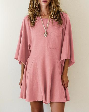 Imily Bela  Rompers for Women 2025 Spring Outfits Summer Casual Short Sleeve Crew Neck Loose Jumpsuits with Pocke