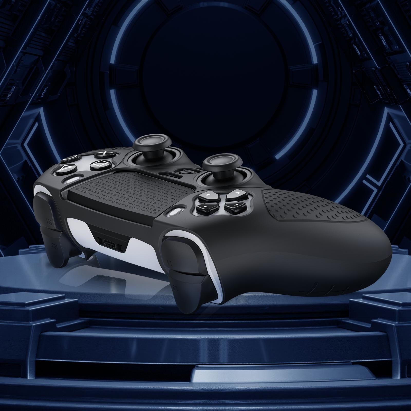 Silicone Game Controller Protective Case, Soft Game Controller Protector, Console Accessories for PS5 Elite Wireless Controller, Electronic Gadgets