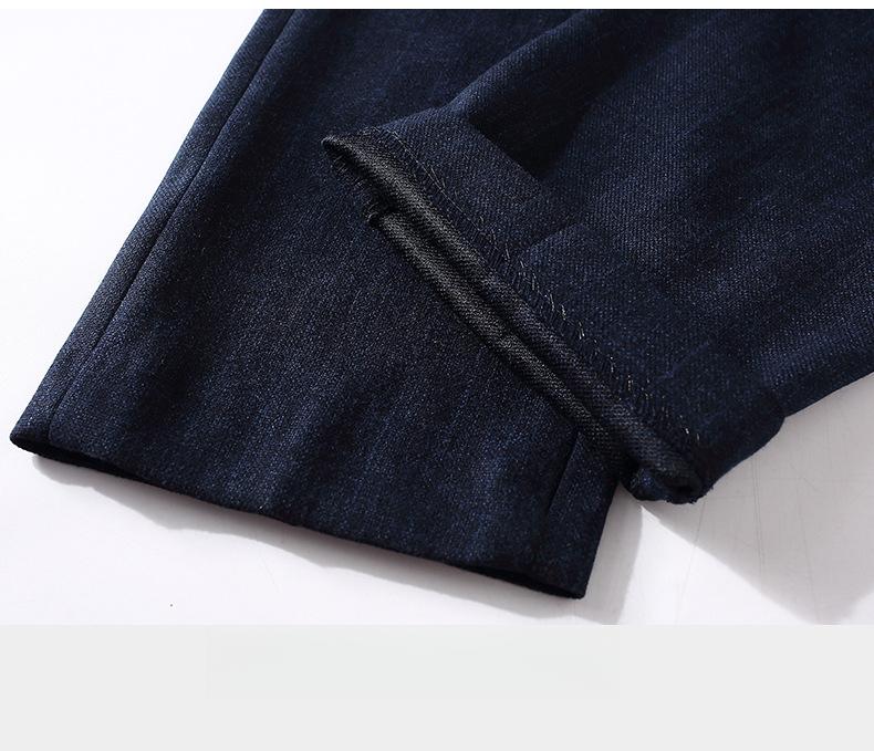 Men's Black Double-Breasted Slim Fit Blazer  Peak Lapel Korean Style Casual Business Suit with Side Vents