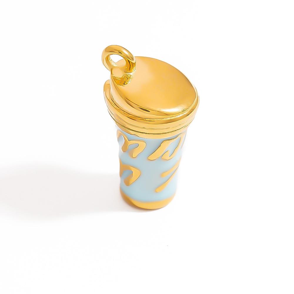 Titanium steel DIY jewelry accessories, stainless steel necklaces, bracelets, pendants, 18K gold pendants, accessories, and ornaments