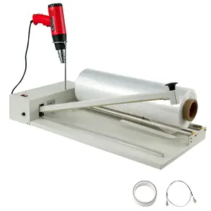 fathersdaygift  VEVOR 18 Shrink Wrap Sealer, 530W I-Bar Shrink Wrap Machine, Shrink Wrap Sealer with Heat Gun and Shrink Film Suit for PVC POF Film
