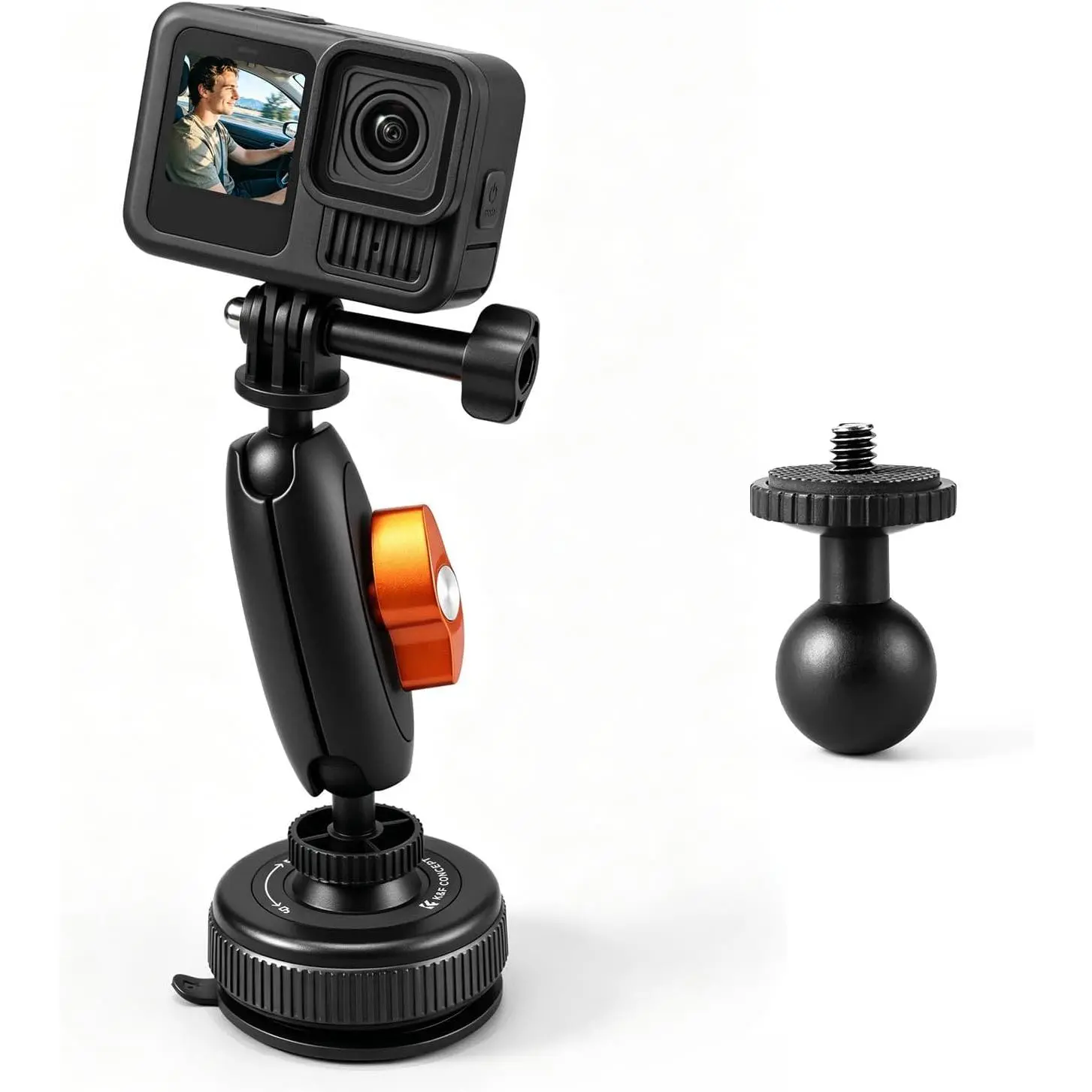 K&F CONCEPT Suction Cup Mount for Action Camera
