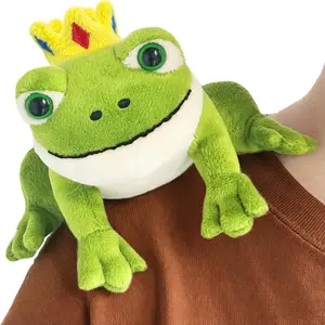 Frog Plush 3.93", Frog Stuffed Animal Toy Accessories, Frog Shoulder Plush Gifts Party Decorations for Kids Adults