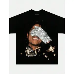 100% Cotto Jackson Glove Graphic-Shirt Vintage 90s Tee breezy bowl outfit