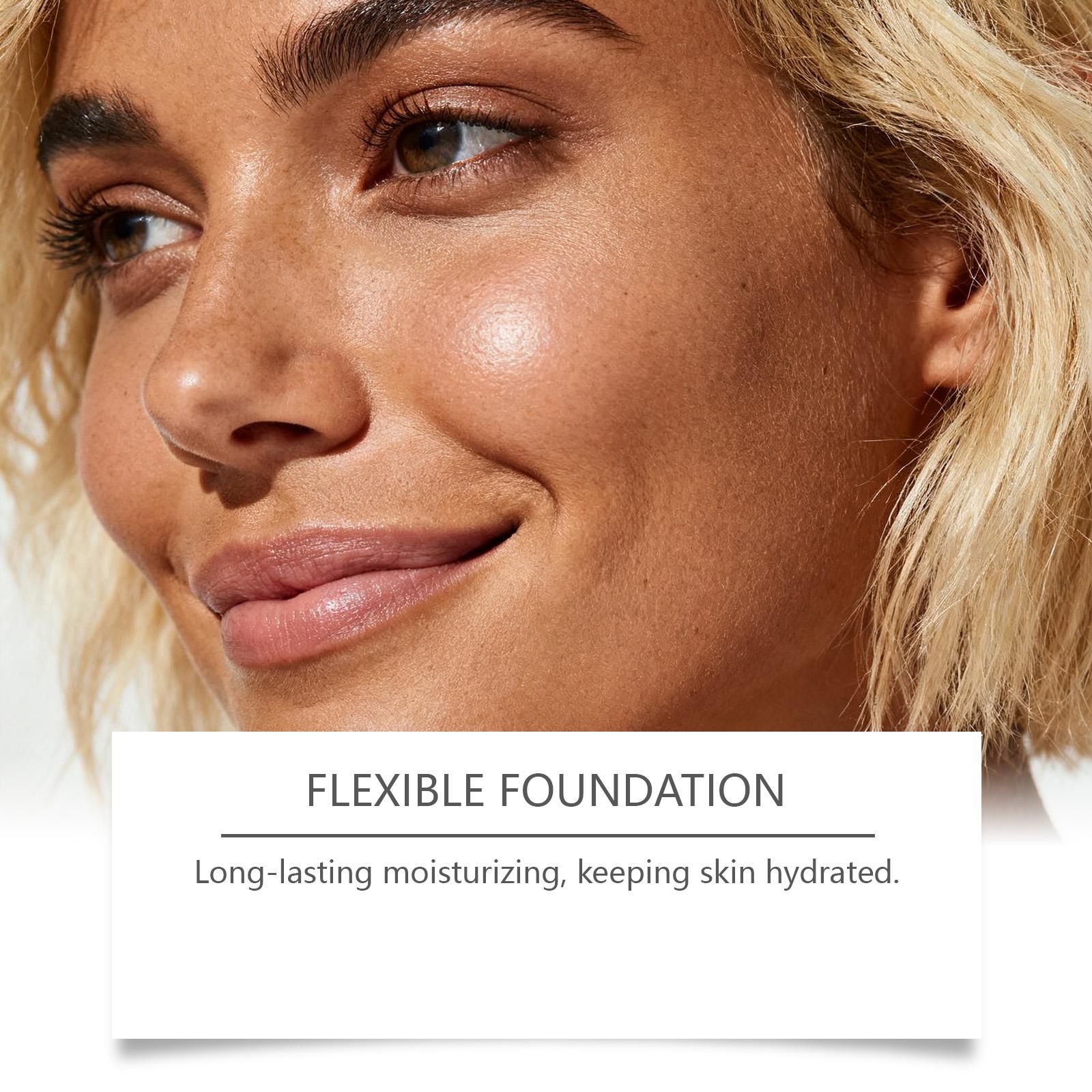 zephoco This Light And Long-Lasting Foundation For Dark Skin Tones Moisturizes, Nourishes And Brightens The Skin, Creating A Matte And Clear Makeup Look