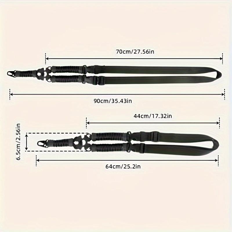 Outdoor Hunting Nylon Quick Release Single Point Slings,  Snap Accessories, Hunting Tool Use Tactical Nylon Quick-Release Single-Point Sling |   Hunting Tool Accessory with Adjustable Buckle - Durable Camo Pattern & Zero Slips