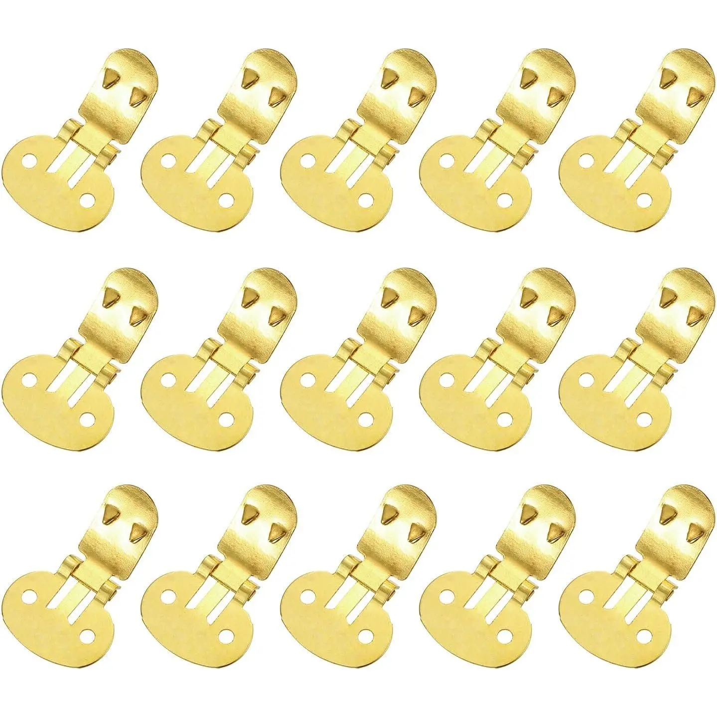 Blank Shoe Clips, Metal Flat Clips Shoe Embellishment Supplies for DIY Crafts Decoration Project