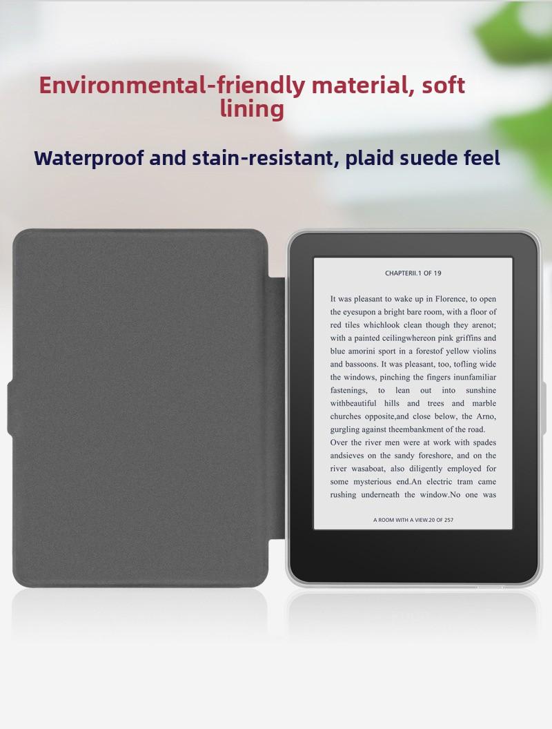 PadShield Transparent Acrylic Shockproof Shell, Slim Clear Protective Case for Kobo Clara Color 2E BW 6 Inch