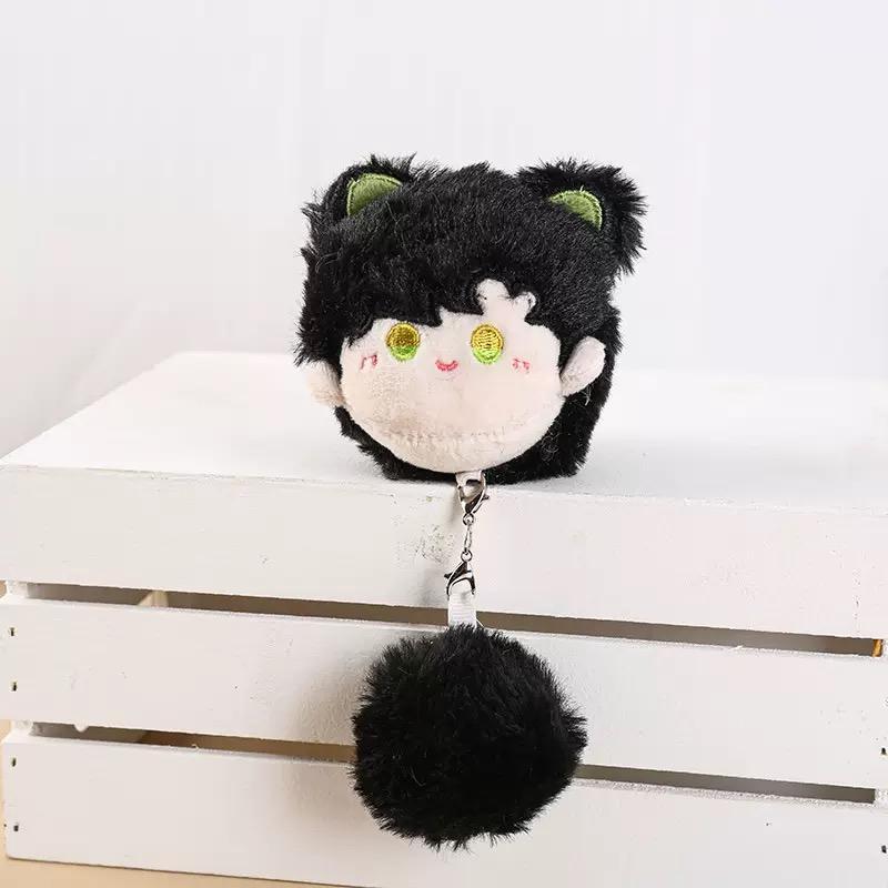 Game Love and Deepspace Xavier Sylus Rafayel Cosplay Keychain Plush Figure Doll Keyring Key Chain Bag Backpack Pendant Prop Gift