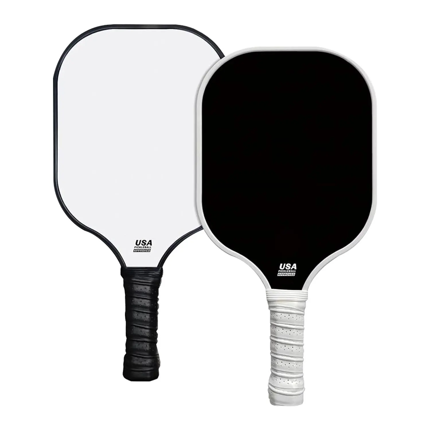 Cross-border best-selling fiberglass pickleball racket, stylish outdoor leisure sports set, fiberglass honeycomb pickleball racket
