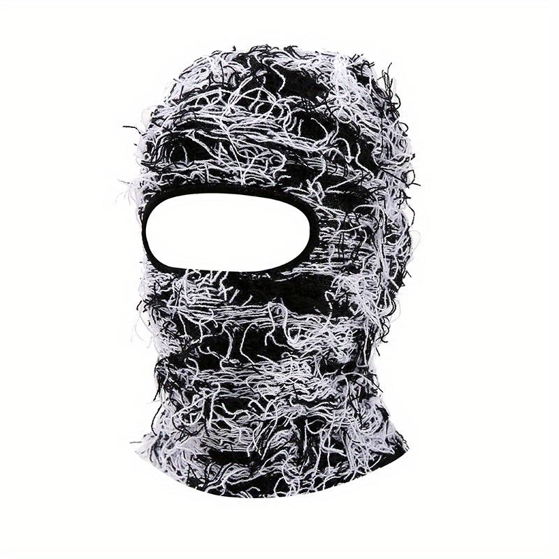 1pc Camouflage Single Hole Men's And Women's Stylish Cool Headgear Balaclava