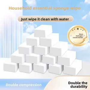 Magic Nano Sponge: Kitchen Dish Sponge, Magic Pot Scrubber, Shoe Cleaner, Car Wash Wonder Tool(10 pcs)