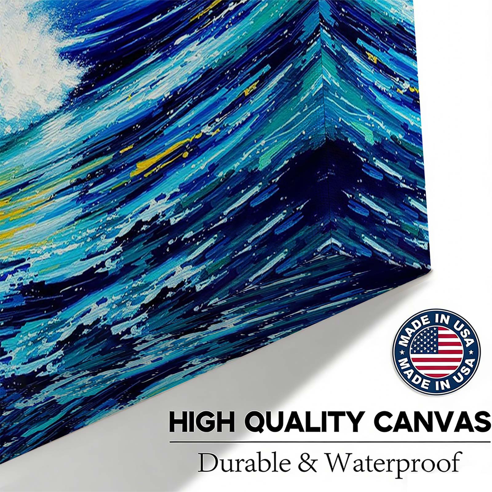 Vibrant Surfing Wave Oil Painting Canvas Wall Art, Colorful Ocean Surf Print, Summer Beach House Decor, Tropical Sea Wave Poster, Unique Surf Lover Gift for Home & Living Room Vibrant Surfing Wave Oil Painting Canvas Wall Art, Colorful Ocean Surf Print, Summer Beach House Decor, Tropical Sea Wave Poster, Unique Surf Lover Gift for Home & Living Room