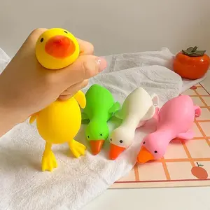 Antistress Duck Squeeze Toys Goose Cute Kawaii Animals Vent Toys for Adults Decompression Stretch Toys