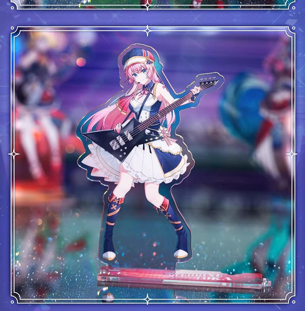 New Genuine Moeyu Hatsune Miku Acrylic Standee Star Shining Voice Display Ornament Hatsune Miku Anime Merchandise Gift Toy