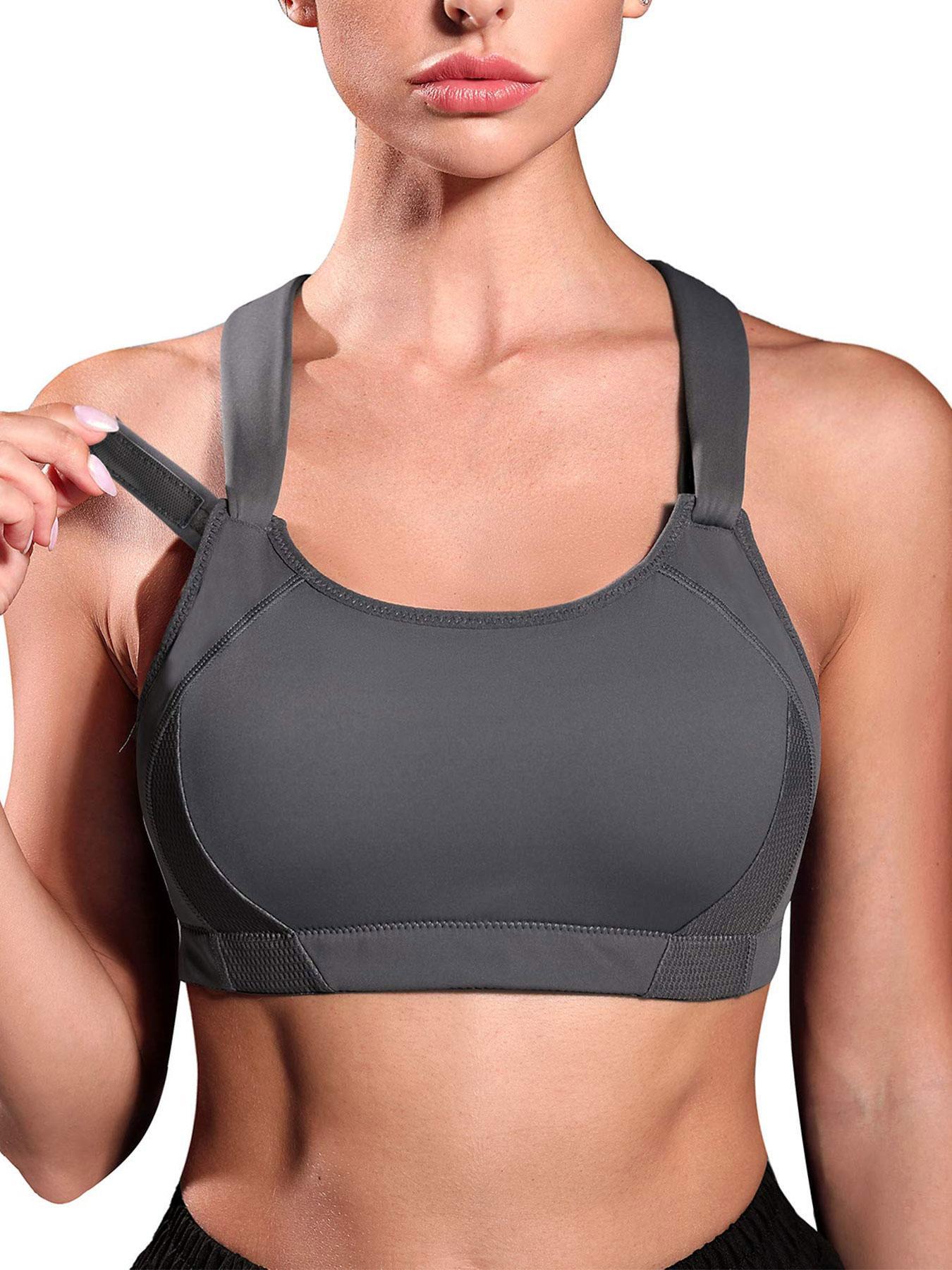 Women's Cut Out Wireless Bra, Supportive Bra, Adjustable Strap Bra, Solid Color Full Coverage Lingerie Top, Soft Comfortable Breathable Bra for Daily Wear, Soft Comfy Bra
