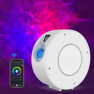 Projector, WiFi Galaxy Light Projector 16Million Nebula Cloud Effect with APP Control/Alexa Voice Control/Timer,  Sky Night Light Projector for Bedroom  Party