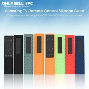 Remote Control Silicone Protective Cover for Bn59 Samsung TV Remote, Durable Scratch-Resistant Case, Ergonomic Grip, Compatible Models, Tv Remote Covers, Home
