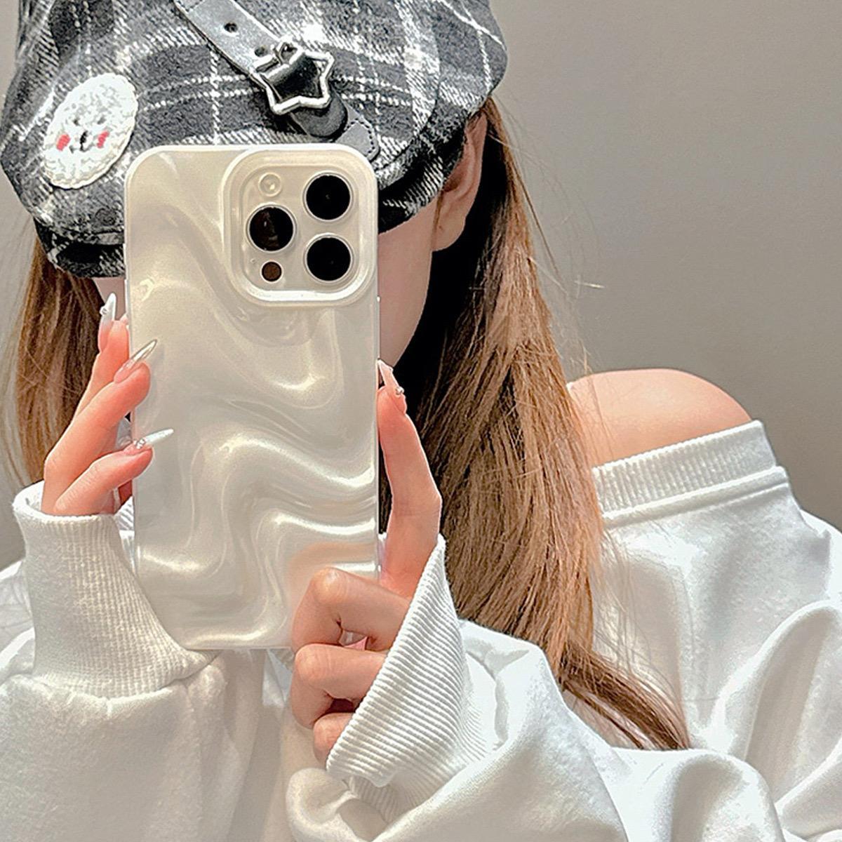 Marble Pattern Wave Smartphone Casing, Aesthetic Shockproof Protection Phone Protector Cover, Cellphone Accessory Compatible with iPhone 17 Pro Max/17 Air/16 Pro Max/16/16 Pro/16 Plus/15/15 Pro Max/15 Pro, Shockproof Protective Casing Marble Pattern Wave Smartphone Casing, Aesthetic Shockproof Protection Phone Protector Cover, Cellphone Accessory Compatible with iPhone 17 Pro Max/17 Air/16 Pro Max/16/16 Pro/16 Plus/15/15 Pro Max/15 Pro, Shockproof Protective Casing