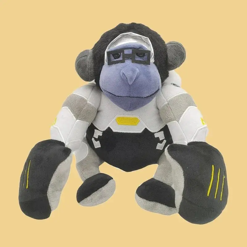 Creative New Jumbo Winston Plush OverWatch Winston Gorilla Plush Doll Birthday Gift Anime Plush