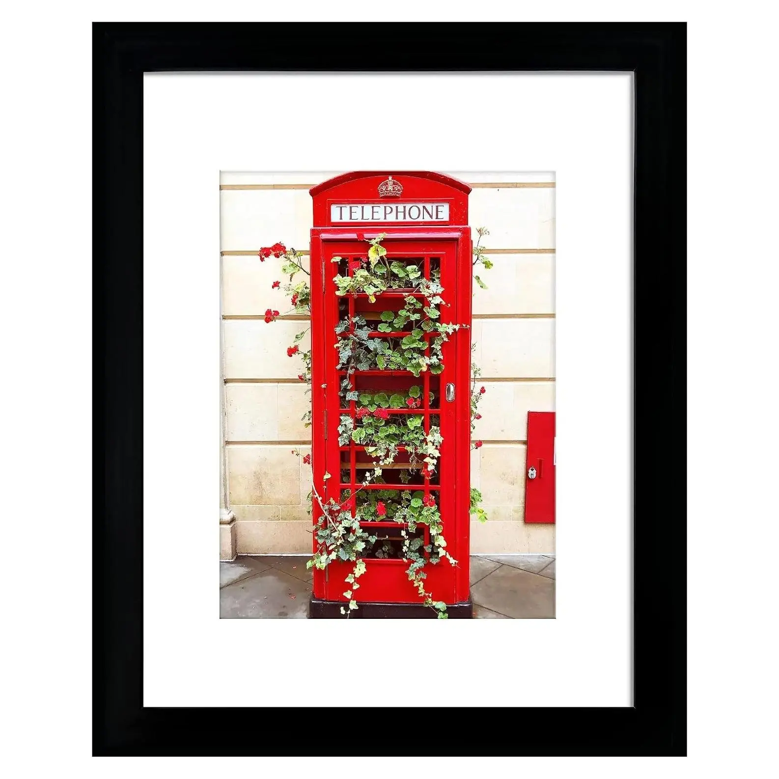 16x20 Picture Frame Black, Display 11x14 with Mat or 16x20 without Mat, Wall Gallery Photo Frame, 1 PackGift