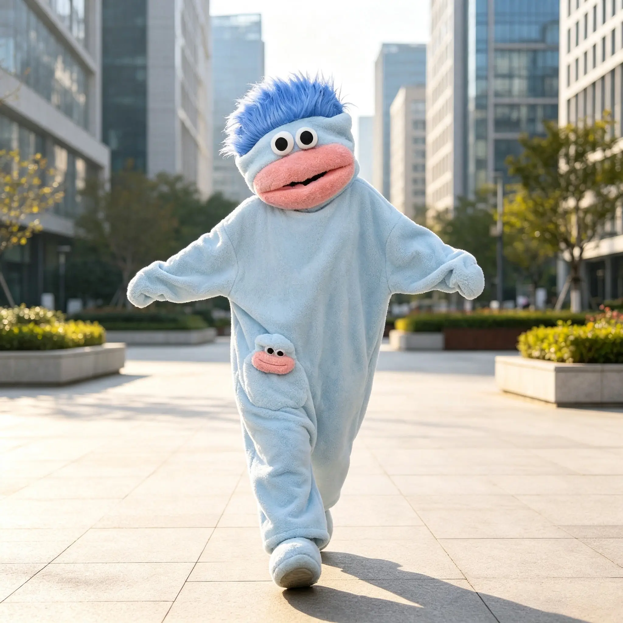 Funny Big Mouth Monster Adult Onesie Thick Fleece Couples Pajamas Quirky Novelty Loungewear Costume Ugly Cute Plush Cosplay Suit Winter Warm Polyester Sleepwear Mini Face Pouch 2026 Pajama Party Halloween Gift Multiple colors available