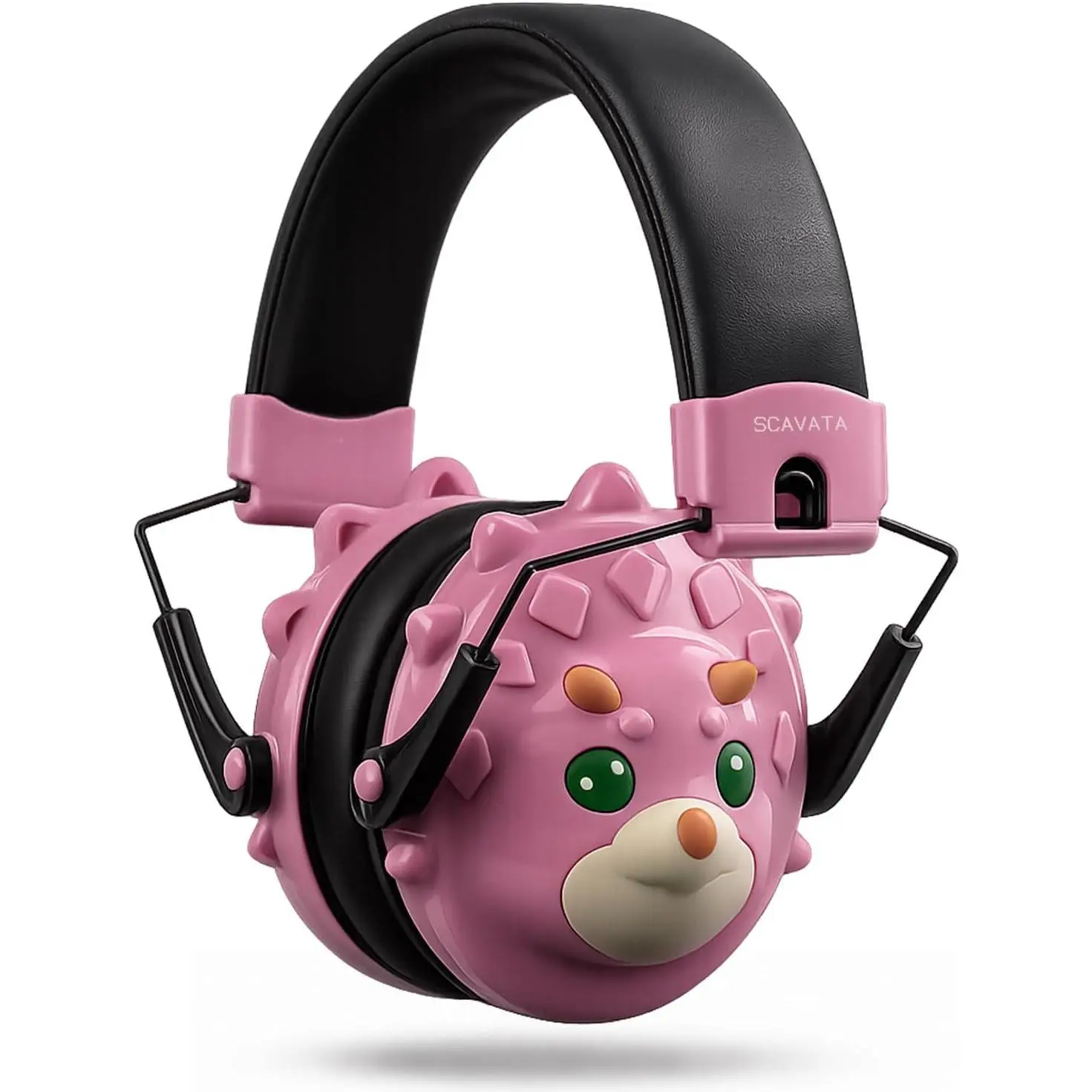 SCAVATA Kids Ear Protection, Noise Canceling Dinosaur Headphones Children Hearing Protectors, 26dB Noise Reduction