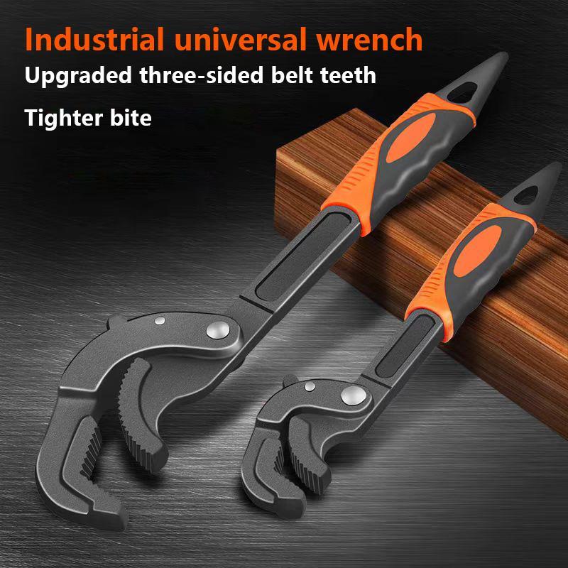 Multifunctional Quick Open Wrench, Portable Adjustable Tool Kit, Multipurpose Self-tightening Hand Tool for Car Repair & Home Maintenance